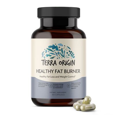 TERRA ORIGIN Metabolism Boost &amp; Fat Loss - Amino Acids and Natural Plant Extracts to Increase Energy &amp; Metabolism, Block Cravings, Stop New Fat Storage*