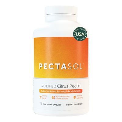 PectaSol Modified Citrus Pectin - 270 Capsules - Total-Body Health Supplement to Support the Heart, Immune System, Inflammation Response &amp; Healthy Aging + Maintain Healthy Galectin-3 Levels