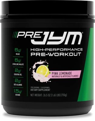 PRE JYM 30 Servings - Pink Lemonade