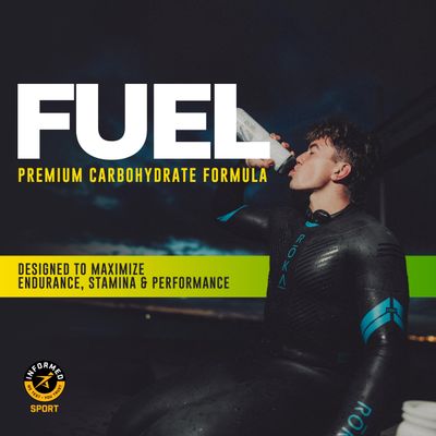 RAW Fuel, Premium Endurance Supplement Powder, Lemon Lime (60 Servings) - Peak Performance, Hydration &amp; Stamina During Workouts, Training or Competition - 24g of Carbohydrates &amp; 300mg of Sodium