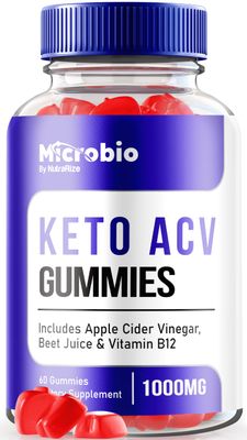 MicroBio Keto ACV Gummies, Official Keto + ACV Supplement, MicroBio KetoACV, Keto Plus ACV Gummy, All Natural Micro Bio, Apple Cider Vinegar AVC Reviews (60 Gummies)