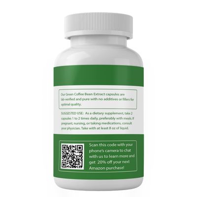 PURE ORIGINAL INGREDIENTS Green Coffee Bean Extract, (100 Capsules) Always Pure, No Additives Or Fillers, Lab Verified