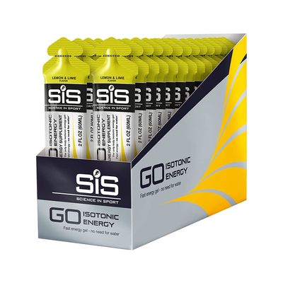 SIS Isotonic Energy Gels, 22g Fast Acting Carbohydrates, Performance &amp; Endurance Sport Nutrition for Athletes, Energy Gels for Running, Cycling, Triathlon, Pineapple - 2 oz - 30 Pack