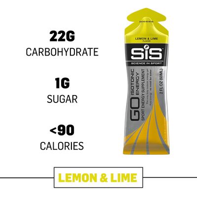 SIS Isotonic Energy Gels, 22g Fast Acting Carbohydrates, Performance & Endurance Sport Nutrition for Athletes, Energy Gels for Running, Cycling, Triathlon, Pineapple - 2 oz - 30 Pack