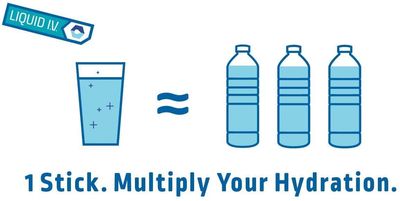 Liquid I.V. Hydration Multiplier - Passion Fruit - Hydration Powder Packets | Electrolyte Powder Drink Mix | Convenient Single-Serving Sticks | Non-GMO | 16 Servings (Pack of 1)