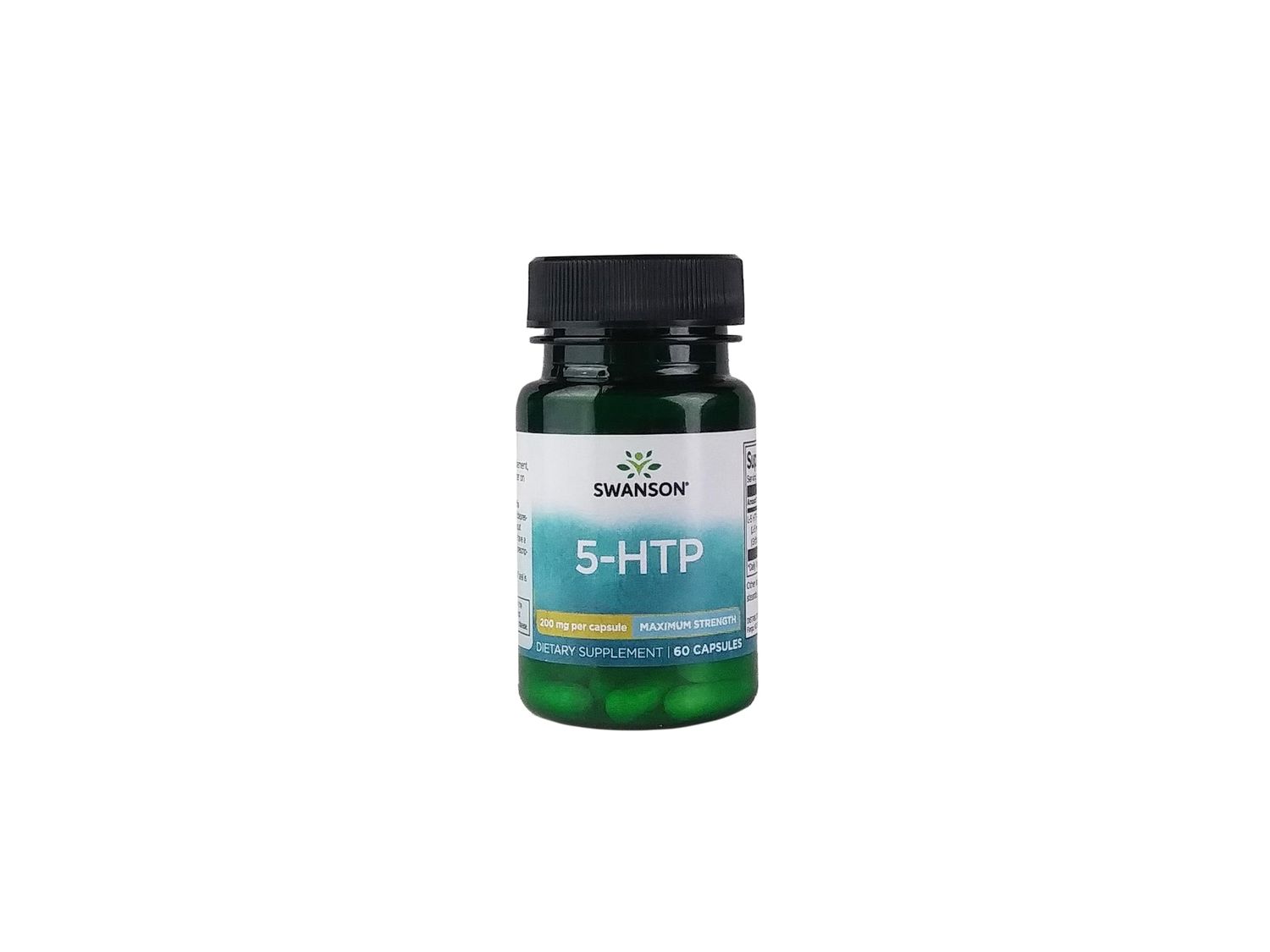 Swanson Ultra Amino Acid Maximum Strength 5-Htp 200 Milligrams 60 Veg Capsules