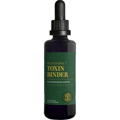 Global Healing MicroSomal Toxin Binder - Detox Support - 2 Fl Oz
