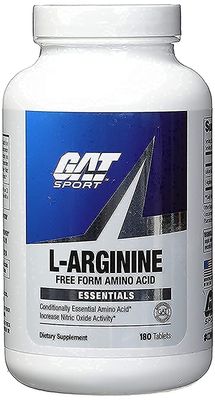 GAT Sport L-Arginine Tablets, 180 Count