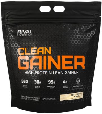Rival Nutrition Clean Gainer - Creamy Vanilla 12lb