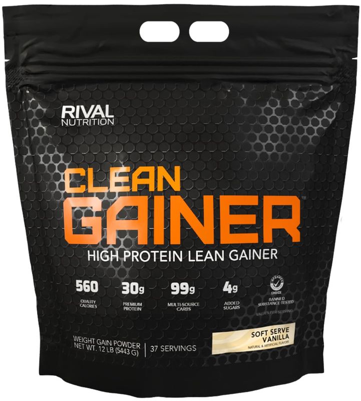 Rival Nutrition Clean Gainer - Creamy Vanilla 12lb