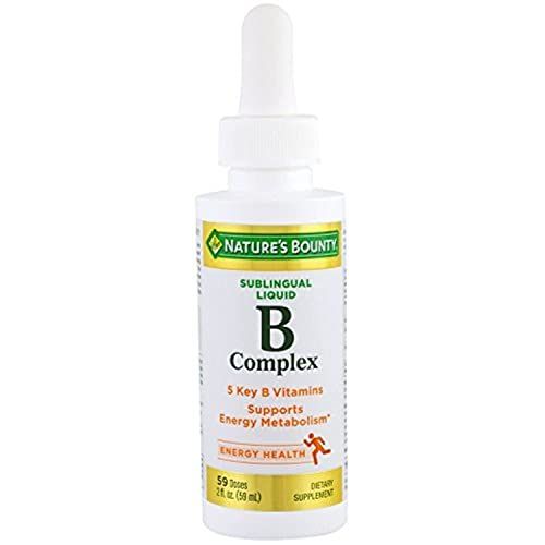 Nature&#39;s Bounty Vitamin B Complex Sublingual Liquid 2 oz