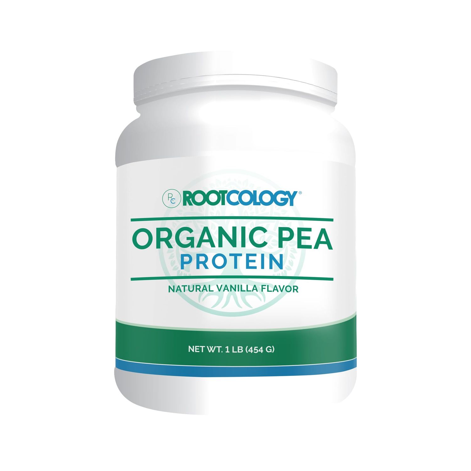 Rootcology by Dr. Izabella Wentz Organic Vanilla Pea Protein Powder | USDA Certified Organic Pea Protein with 20g Plant Protein per Serving | 15 Servings