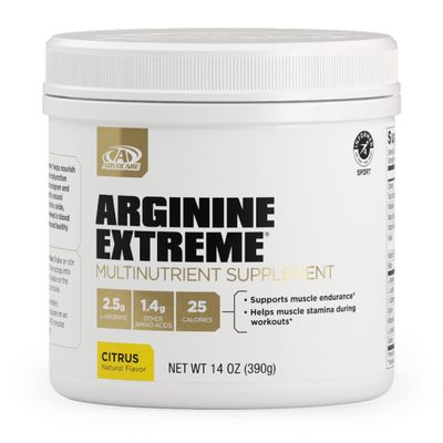 AdvoCare Arginine Extreme Multinutrient Supplement - Pre-Workout Amino Acids Supplement - Supports Stamina &amp; Endurance* - Includes Vitamin B-12, L-Arginine &amp; More - Citrus, 14 oz