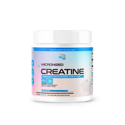 Believe Supplements Creatine - Pure Creatine Monohydrate for Explosive Strength &amp; Muscle Growth | Micronized for Rapid Absorption | Enhance Athletic Performance &amp; Accelerate Recovery! (60 Servings)