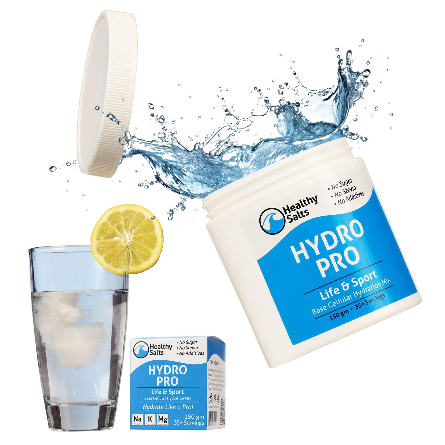 Electrolytes Powder, Hydration Powder for Water, Sugar Free Hydration Formula for Optimal Replenishment, 35 Servings per Tub