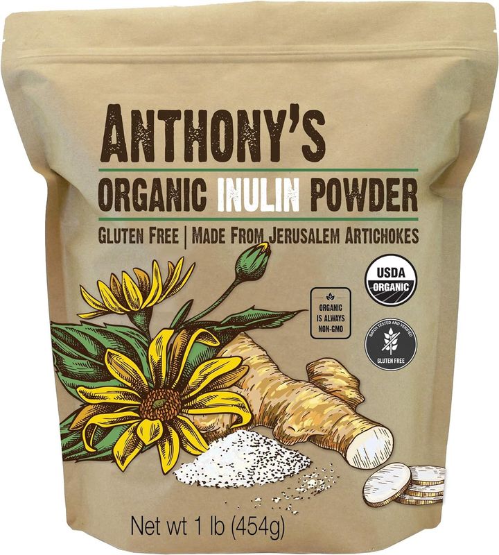 Anthony&#39;s Organic Inulin Powder (1 Pound)