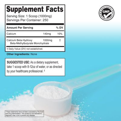 It's Just! - L-Glutamine Powder, Unflavored, Amino Acid, Faster Muscle Recovery, Leaky Gut, Digestive Support (500 Grams / 100 Servings)