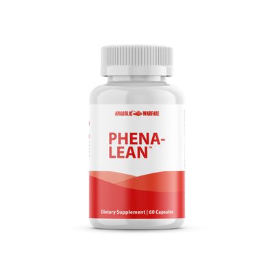 Anabolic Warfare Phena-Lean Premier Supplement from Thermogenic Body Composition Supplement - Fuel Your Fire, Promote Energy, Increase Focus* - 60 Capsules.