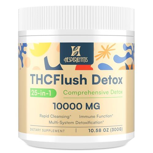 Hesperilyntis 10,000 MG Detox Powder Supplement, Fast-Acting Detox and Liver Cleanser, Full Body Detox, Multi-System Cleanse Detox &amp; Repair for Liver, Kidney, Digestion &amp; Immune, 30 Servings