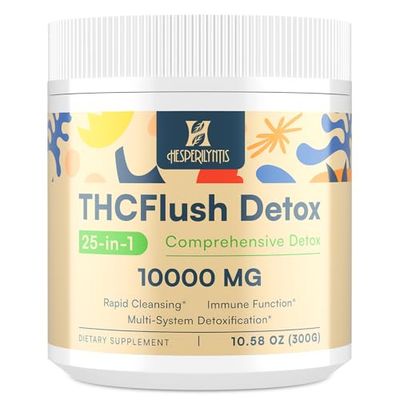 Hesperilyntis 10,000 MG Detox Powder Supplement, Fast-Acting Detox and Liver Cleanser, Full Body Detox, Multi-System Cleanse Detox &amp; Repair for Liver, Kidney, Digestion &amp; Immune, 30 Servings