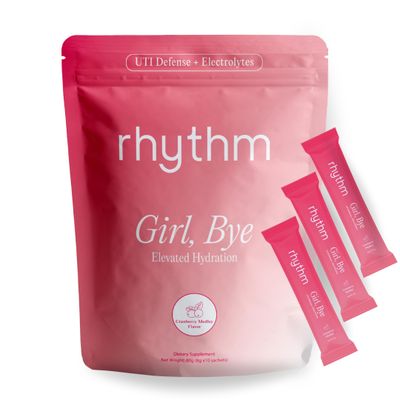 Girl, Bye Cranberry Medley 20 Travel Packs | Fast-Acting Keto UTI Relief &amp; Defense + Urinary Tract Health Drink Mix | pH Balancing | Workout &amp; Intimacy | Essential Minerals | Intermittent Fasting