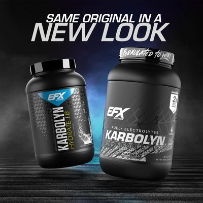 EFX Sports Karbolyn Hydrate | Carbohydrate Powder + Electrolytes | Sugar Free Sports Drink Mix | Fuel & Hydration | Stimulant Free | 66 Servings (Neutral)