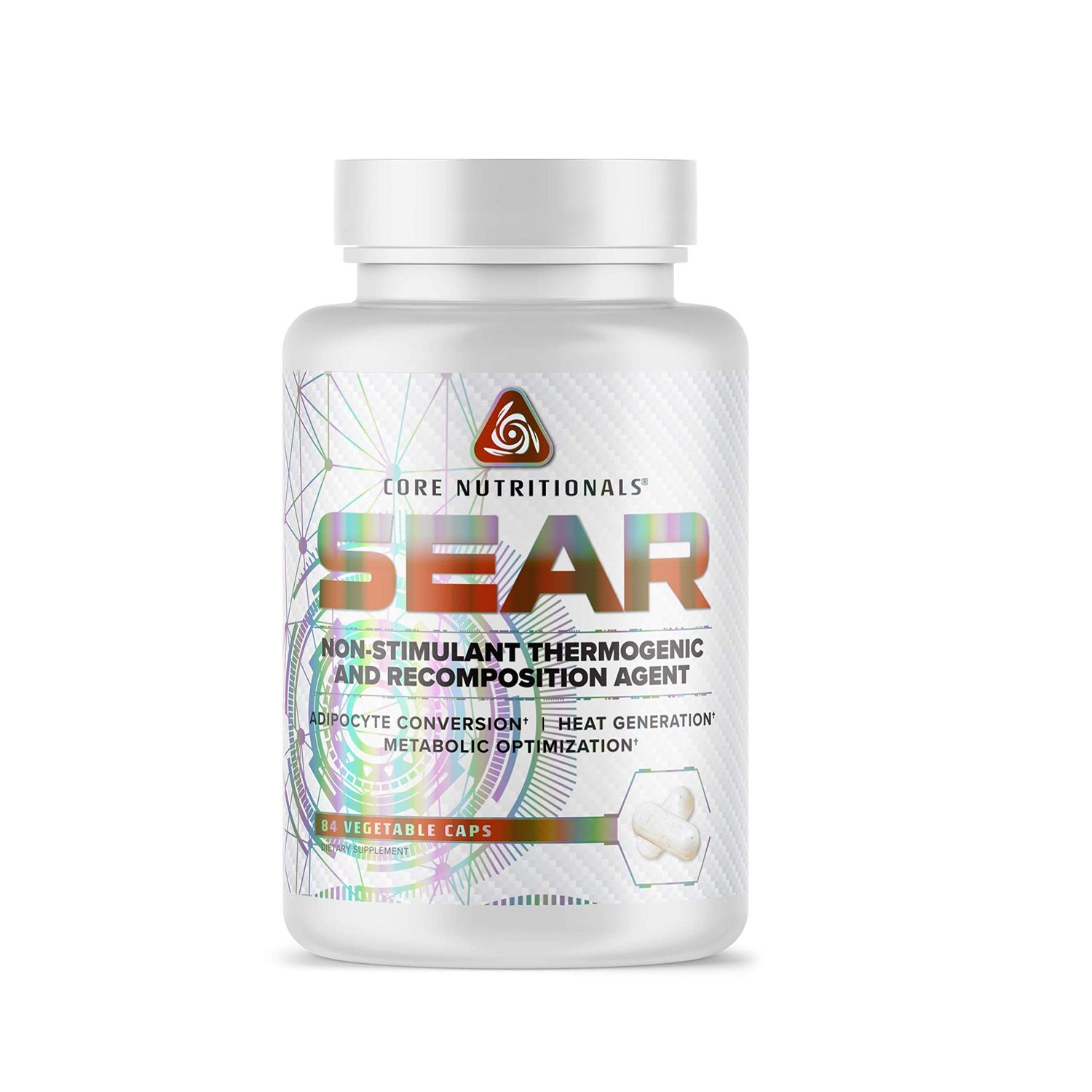 Core Nutritionals SEAR Non-Stimulant Thermogenic and Recomposition Agent 84 Capsules