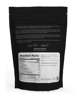 True Nutrition - Whey Protein Concentrate - 100% Whey Protein Powder - Fast Acting Low Carb Protein Powder with Essential Amino Acids - High in Leucine - Unflavored/Unsweetened - 1lb.