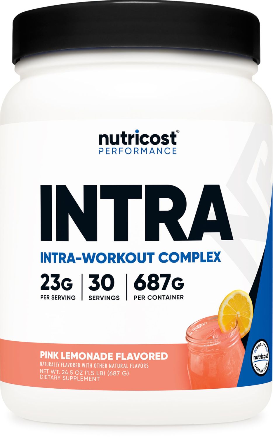 Nutricost Intra-Workout Powder, 30 Servings (Pink Lemonade) - Non-GMO, Gluten Free, Intraworkout Supplement