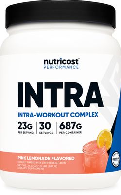 Nutricost Intra-Workout Powder, 30 Servings (Pink Lemonade) - Non-GMO, Gluten Free, Intraworkout Supplement