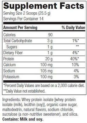 Bariatric Advantage High Protein Supplement Mix - Bariatric Protein Powder - 20 g Protein - for Pre- & Post-Bariatric Surgery Patients - with Iron, Calcium & More - 14 Servings - Vanilla