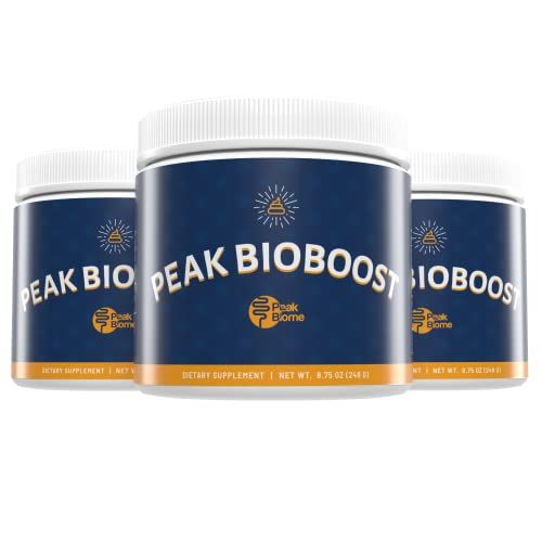 Peak Biome: Peak BioBoost Prebiotic Fiber Supplement for Colon Cleanse - Flavorless Digestive Nutritional Supplements - Easy to Dissolve - No Gluten, Soy or Dairy - 3-Month Supply - 90 Servings