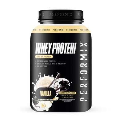 PERFORMIX - Whey Protein Isolate Blend - 24g of Protein - 5.4g of BCAAs - 110 Calories - Muscle Building &amp; Post Workout Recovery - 100% Whey Protein Powder - 1.98 lbs - 30 Servings - Vanilla