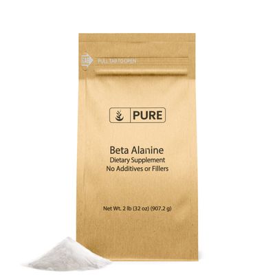 Beta Alanine Powder (2lb), Always Pure Non-Essential Amino Acid, Gluten-Free, Non-GMO