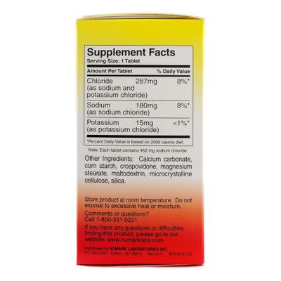 Thermotabs Salt Supplement Buffered Tablets 100 ea by Thermotabs