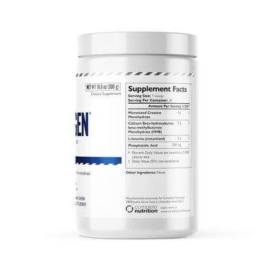Legal Limit Labs Alphagen- Clean Athlete Complex- creatine, HMB, L-Leucine, and Phosphatidic Acid - Lean Muscle 30 Servings
