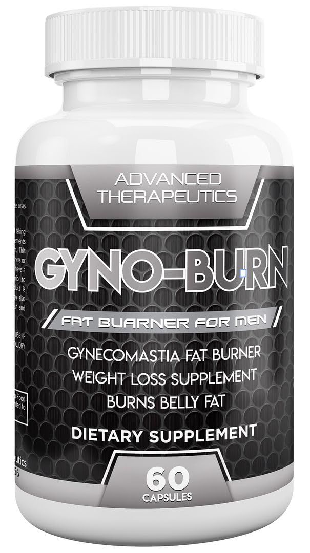 Gyno-Burn Pills Male Chest Fat Burner Reduces Breast Fat and Eliminates Embarrassing Target Stubborn Man Boobs Helping You Lose The Male Boobs Fat
