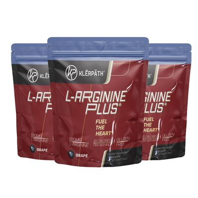 L-arginine Plus  - The Most Effective L-arginine Product on the Market with 5110mg L-arginine &amp; 1010mg L-citrulline - Buy 3 and SAVE (Net Wt 13.4OZ)