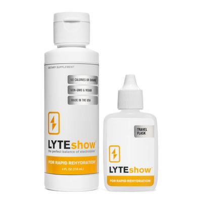 LyteShow Electrolyte Drops Sugar-Free for Hydration and Immune Support - 40 Servings - Keto Friendly - Zinc and Magnesium for Rapid Rehydration, Workout, Muscle Recovery and Energy - Vegan