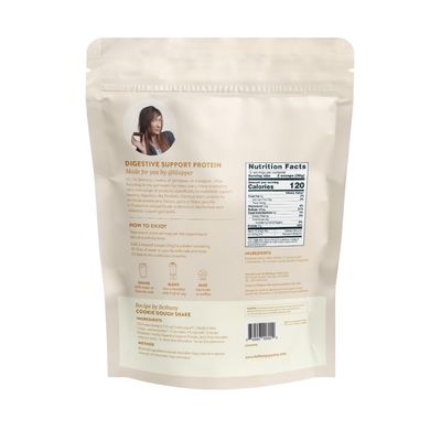 Nuzest Digestive Support Protein Probiotics for Digestive Health - Clean Lean Protein - Premium Vegan Pea Protein Powder - Plant Based - 20 Servings, 1 Pound (Pack of 1) - Vanilla