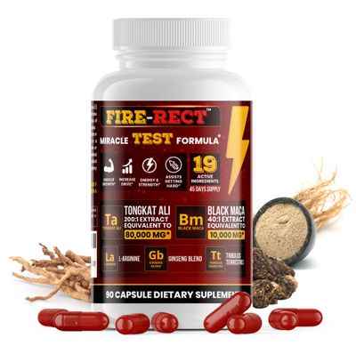 Best Testosterone Supplement for Men - Testosterone Booster for Men including a 19 in 1 Potent Extract Formula with Tongkat Ali, Black Maca, L Arginine &amp; Ginseng - Endurance &amp; Muscle Boost (45 Days)