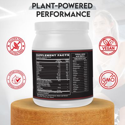 Donovan and Cecilia Approved Vegan Plant Protein (Vanilla), DCA Nutrition