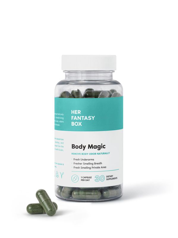 Body Magic Chlorophyll Capsules - 30 Vegan Capsules for Detox, Digestion, Gut Health, Skin Support, and Oily Skin - Natural Energy Booster (200 mg) (100mg) (200mg)