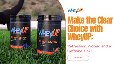 Clear Whey Isolate Protein Powder, Blue Raspberry - 150mg Caffeine - 20 Servings - 24g Protein - 5.5g BCAA'S - 100 Cal. - Sugar Free - 500mg Coconut Water for Hydration - Pre-Post Workout Drink