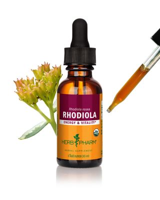 Herb Pharm Certified Organic Rhodiola Root Extract for Energy, Endurance and Stamina, Organic Cane Alcohol, 1 Ounce (090700003555)