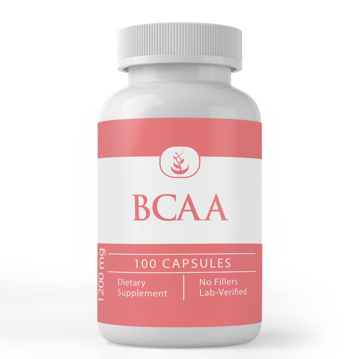 PURE ORIGINAL INGREDIENTS BCAA, (100 Capsules) Always Pure, No Additives Or Fillers, Lab Verified