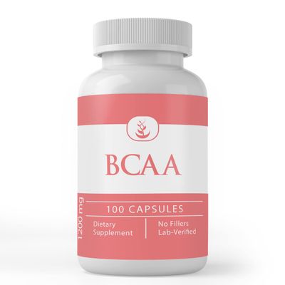 PURE ORIGINAL INGREDIENTS BCAA, (100 Capsules) Always Pure, No Additives Or Fillers, Lab Verified
