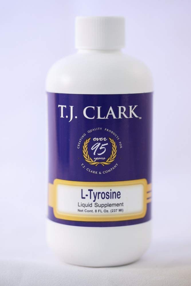 T.J. Clark L-tyrosine Liquid Formula, 500 Mg, 8 Fl Oz (1 Bottle)