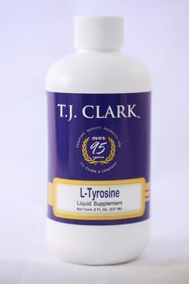 T.J. Clark L-tyrosine Liquid Formula, 500 Mg, 8 Fl Oz (1 Bottle)