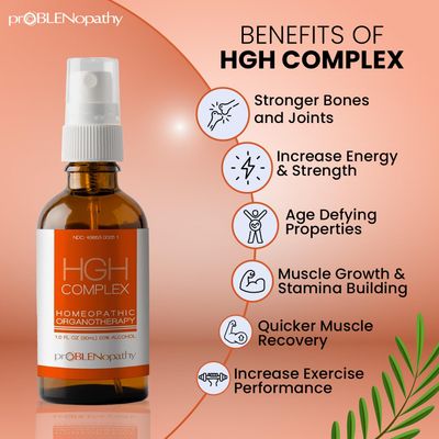 proBLENopathy HGH Supplement for Men & Women Liquid Oral Spray 1 fl oz (30 ml) - Rapid Absorption & Easy to Use - Muscles Growth & Recovery - Natural Human Growth Hormone Supplement - 30 Day Supply